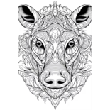 Kleurboek Dieren Mandala's  Dieren Mandala Kleurboek  Kleurboek Dieren  Mandala Dieren Kleurplaten  Kleurboek Volwassenen Dieren  Mandala Kunst  Dieren Kleurplaten  22 Kleurplaten  Wild Animal