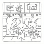 Fuzzy Friends Kleurboek - Vivi Tinta Kleurboek - Gezellige Kleurplaten -  Kleurboek Volwassenen en Tieners - Knus Ontspanning Kleurboek - Simpele Lieve Kleurplaten - Dierenpersonages - 40 Kleurplaten