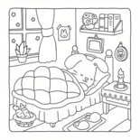 Fuzzy Friends Kleurboek - Vivi Tinta Kleurboek - Gezellige Kleurplaten -  Kleurboek Volwassenen en Tieners - Knus Ontspanning Kleurboek - Simpele Lieve Kleurplaten - Dierenpersonages - 40 Kleurplaten