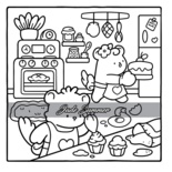 Comfy Cozy Kleurboek - Jade Summer Kleurboek - Gezellige Kleurplaten -  Kleurboek Volwassenen en Tieners - Knus Ontspannings Kleurboek - Simpele Lieve Kleurplaten - Dierenpersonages - 40 Kleurplaten -