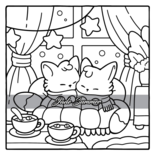 Comfy Cozy Kleurboek - Jade Summer Kleurboek - Gezellige Kleurplaten -  Kleurboek Volwassenen en Tieners - Knus Ontspannings Kleurboek - Simpele Lieve Kleurplaten - Dierenpersonages - 40 Kleurplaten -