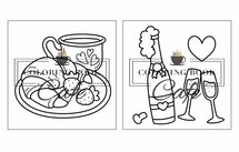 Cozy Love Kleurboek - Cute & Cozy - Bold & Easy - Kleurboek Volwassenen En Tieners - Schattige Eenvoudige Kleurplaten Liefde - Simpele Hygge Ontwerpen - 40 Kleurplaten - Incl. 1 Alcoholmarker