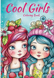 Kleurboek Stoeren Meiden - Kleurboek Volwassenen En Tieners - Bohemian Kleurboek - Cool Girls - Bohemian Flair - 20x29cm - 22 Unieke Ontwerpen