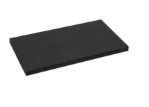 EVA Foam Zwart - Knutselfoam - Foam Rubber - Zwarte Foam Platen - Schuimrubber - 20 x 12 cm - 10mm - 16 Stuks