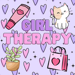 Girl Therapy kleurboek - Bold & Easy - Kleurboek Volwassenen en Tieners - Self Care - Simpele Cozy Illustraties - 40 Lieve Kleurplaten Girl Things - Incl. 1 Alcoholmarker