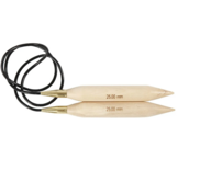 Rondbreinaalden - Breinaalden Berkehout - 25mm Dikte - 150cm Lang - 1 Stuk - Breiaccessoires
