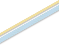 Studio Ins & Outs - Set Van 2 Washi Tape - Pastel 1.0 - Masking Tape - Decoratieve Plakband - Tape Lijnenpatroon (0,5cm) - Tape Hartjesprint (1cm) - Pastelkleuren