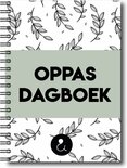 Studio Ins & Outs Oppasdagboek – Invulboek Oppas – A5 Herinneringsboek – 58 Pagina’s – Dagboek Oppas Opa Oma KDV PSZ - Groen