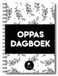 Studio Ins & Outs Oppasdagboek – Invulboek Oppas – A5 Herinneringsboek – 58 Pagina’s – Dagboek Oppas Opa Oma KDV PSZ - Zwartf