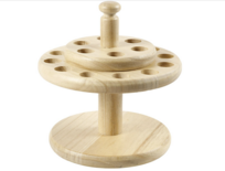 Scharenrek - Houten Scharenrek - 13cm Hoog - Geschikt voor 18 Scharen - Praktische Oplossing