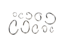 Ovale & Ronde Ringen - Sieraden Maken - 800 Stuks - Verzilverd - Metalen O-Ringen & Ovalen Voor Sieraden, Sleutelhangers & DIY Creaties - Glanzend Zilver