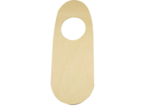 Deurhanger - Multifunctionele Deurhangers - Ophangsysteem - Creatieve Decoratie Voor Kamers - Metalen Deurhaken - Ideaal Voor Organisatie - Formaat 10x25 cm - Set van 10 Stuks