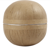 Tweedelige bal, d 8 cm, 24 stuk/ 1 doos