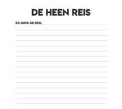 Invulboek Vakantie - Vakantieboek Reisdagboek - Reisherinneringen Boek - Vakantie Fotoboek - Travel Journal - 21x21cm - Groen