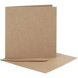 Kaarten en enveloppen, afmeting kaart 12,5x12,5 cm, afmeting envelop 13,5x13,5 cm, 10 set/ 1 doos Kaarten en enveloppen, afmeting kaart 12,5x12,5 cm, afmeting envelop 13,5x13,5 cm, 10 set/ 1 doos