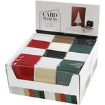 Kaarten en enveloppen, afmeting kaart 10,5x15 cm, afmeting envelop 11,5x16,5 cm, 12x10 doos/ 1 doos Kaarten en enveloppen, afmeting kaart 10,5x15 cm, afmeting envelop 11,5x16,5 cm, 12x10 doos/ 1 doos
