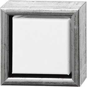 ArtistLine Canvas met lijst, wit, afm 14x14 cm, 360 gr, 6 stuk/ 1 doos