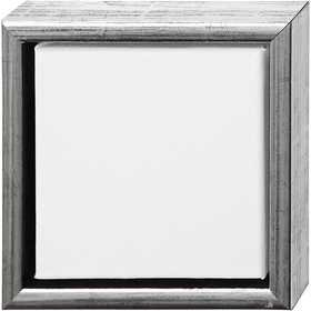 ArtistLine Canvas met lijst, wit, afm 19x19 cm, 6 stuk/ 1 doos