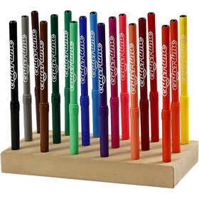 Colortime stift, diverse kleuren, lijndikte 2 mm, 18 stuk/ 1 doos