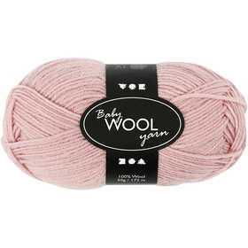 Baby garen, dusty rose, L: 172 m, 50 gr/ 1 bol