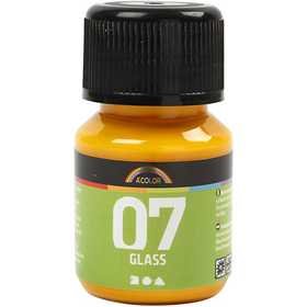 Glasverf - Porseleinverf - geel - A-Color Glass - 30ml