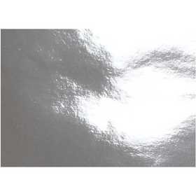 Metallic papier - zilver - A4 - 21x29,7cm - 120 gr - 100 vellen