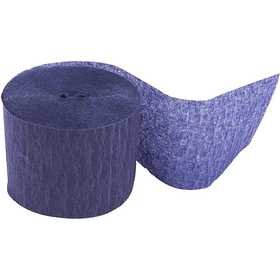 Crepepapier Rollen - Blauw - L: 20 m - B: 5 cm - 22 grams - Creotime - 20 rollen