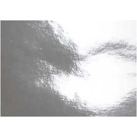 Metallic papier - zilver - A4 - 21x29,7cm - 120 gr - 10 vellen