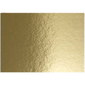 Metallic Foliekarton, goud, A4, 210x297 mm, 280 gr, 10 vel/ 1 doos