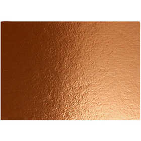 Metallic Foliekarton, koper, A4, 210x297 mm, 280 gr, 10 vel/ 1 doos