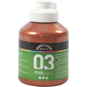 Acrylverf - Metallic Koper - Metallic - A-color - 500 ml