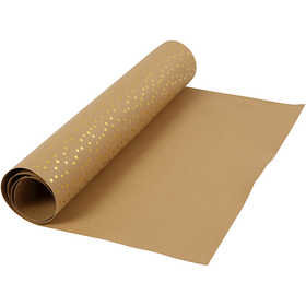 Nepleerpapier - Lichtbruin - Bruin - 50 cm x 1 m - 350 gram - 1 rol