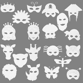 Maskers, 64 stuk/ 1 doos