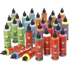 3D liner - Diverse Kleuren - Colortime - 30x100 ml