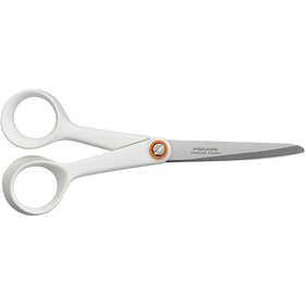 Multi purpose schaar, wit, L: 17 cm, rechts- & linkshandig, 1 stuk