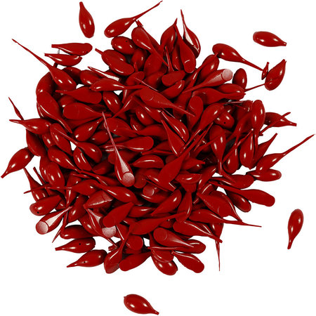 Kaarsenverf, rood, 10 gr/ 1 doos