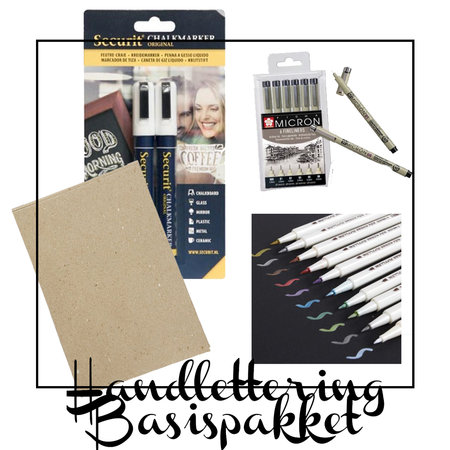 Handlettering Workshop Starterspakket Basis