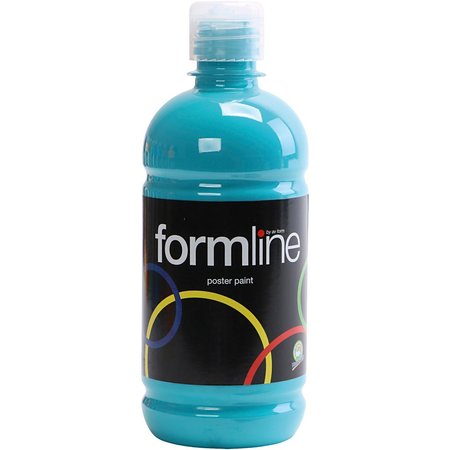 Cover verf - Turquoise - Matt - Formline - 500ml