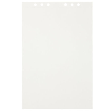 Papier - Tekenpapier - Gebroken Wit - A4 - 120 grams - Perforatiegaten - Afscheurrand - MyArtBook - 20 vellen