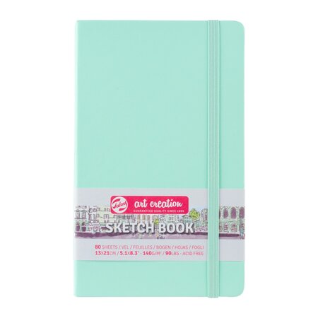 Art creation schetsboek 13x21 cm 140g fresh mint