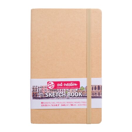 Art creation schetsboek 13x21 cm 140g kraft
