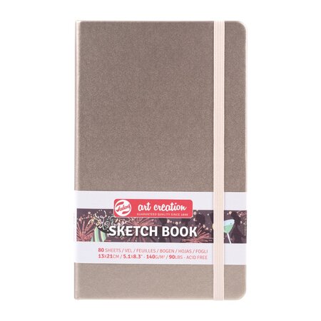 Art creation schetsboek 13x21 cm 140g champagne pink