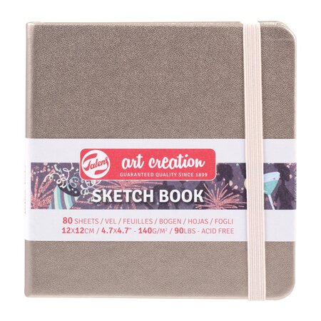 Art creation schetsboek 12x12 cm 140g champagne pink