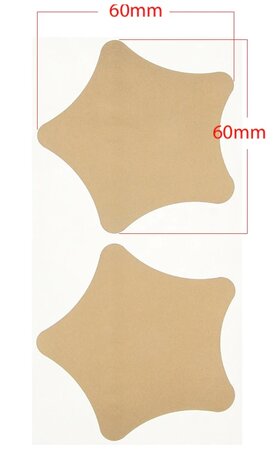 Krasstickers - Gouden Pentagram - Kraskaarten Maken - Zelf Krasplaatjes Maken - DIY Kraskaarten - Waardebon Kraskaarten - Persoonlijke Kraskaarten - Krasbon Maken - DIY Waardebonnen - Cadeaubon Krasla