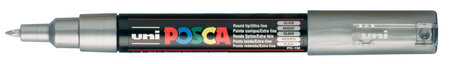 Posca PC-1MC 26 zilver