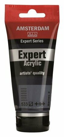 Amsterdam Acrylverf Expert - 533 Indigo - Acrylverf - Sneldrogende Verf - Pigmentrijke Verf - Kunstschildersverf - Kleurrijke Verf - Hobbyverf - 75 ml