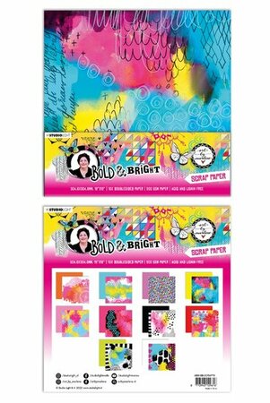Background Paper - Bold & Bright - 30,4 x 30,4 cm - 200 grams - Studiolight