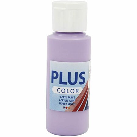 Acrylverf - Paarse Verf - Acrylaatverf - Acrylic paint - Hobbyverf - Sneldrogende Verf - Dekkende Verf - Waterbasis Verf - Hoogwaardige Decoratie Verf - Violet - Plus Color Verf - 60ml