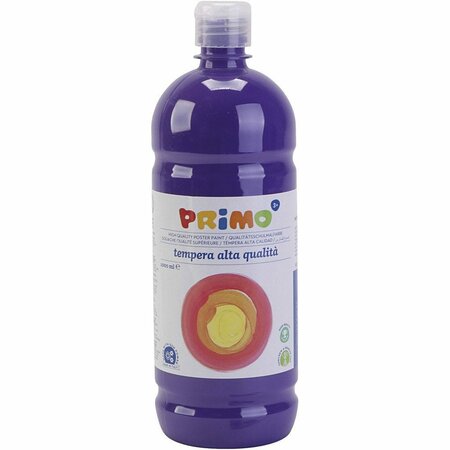 Acrylverf - Paarse Verf - Luxe Schoolverf Violet - Acrylaatverf - Acrylic paint - Matte Waterbasis Hobbyverf - Knutselen en Verven - Sneldrogende Verf - 1000ml