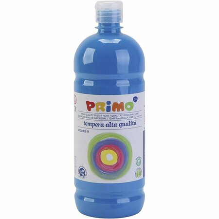Acrylverf - Blauwe Verf - Luxe Schoolverf Primair Blauw - Acrylaatverf - Acrylic paint - Matte Waterbasis Hobbyverf - Knutselen en Verven - Sneldrogende Verf - 1000ml